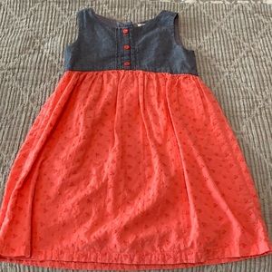 Beebay Jean and pink dress size 6